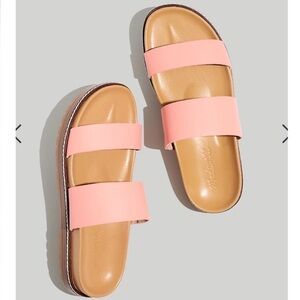 Madewell The Charley Double-Strap Slide Sandal